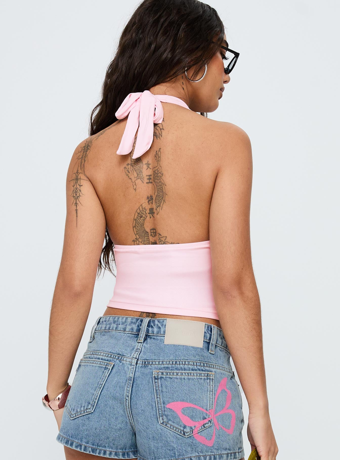 Whimsy Halter Top Pink - Image 5
