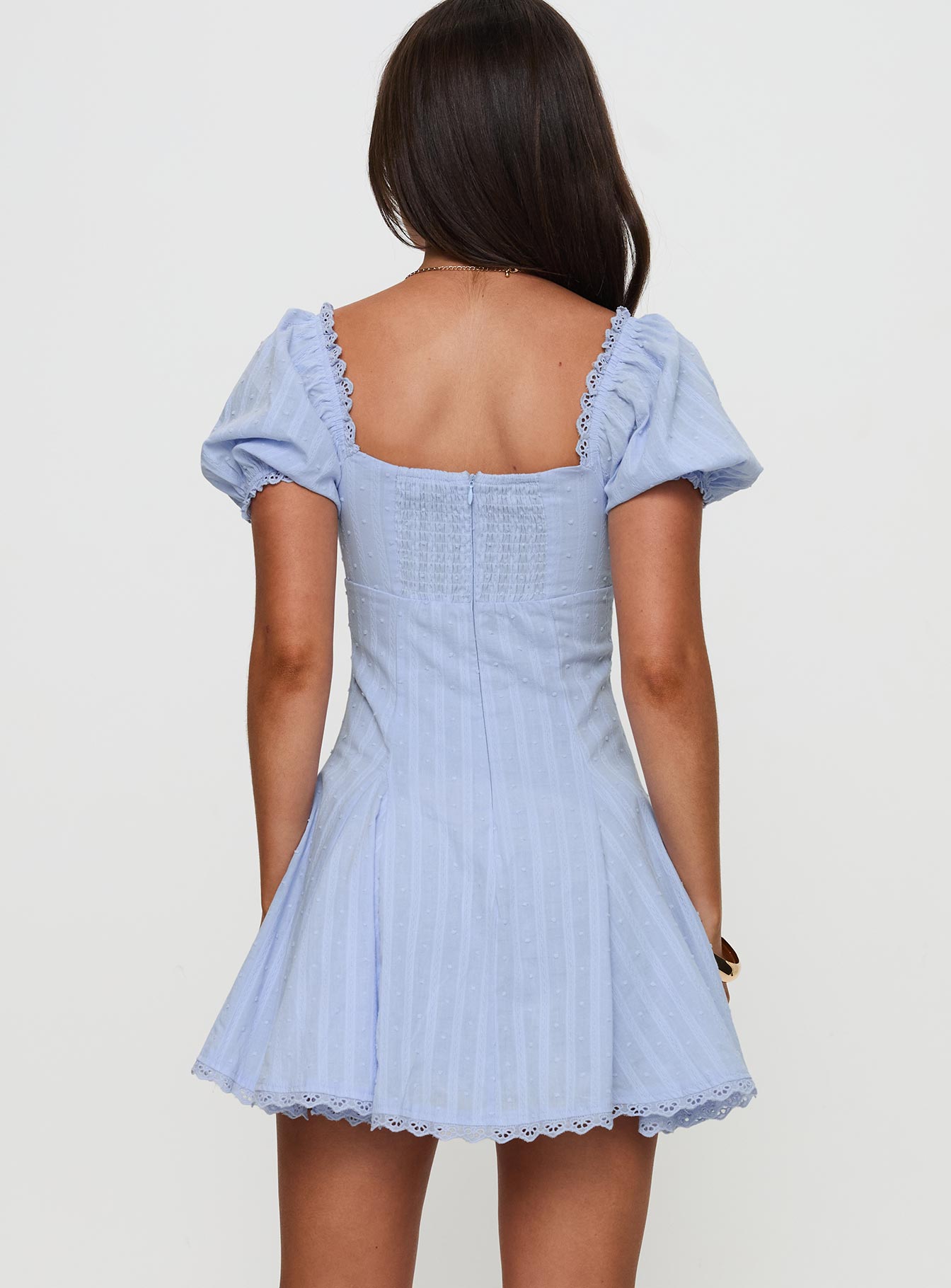 Rabatia Mini Dress Blue - Image 8