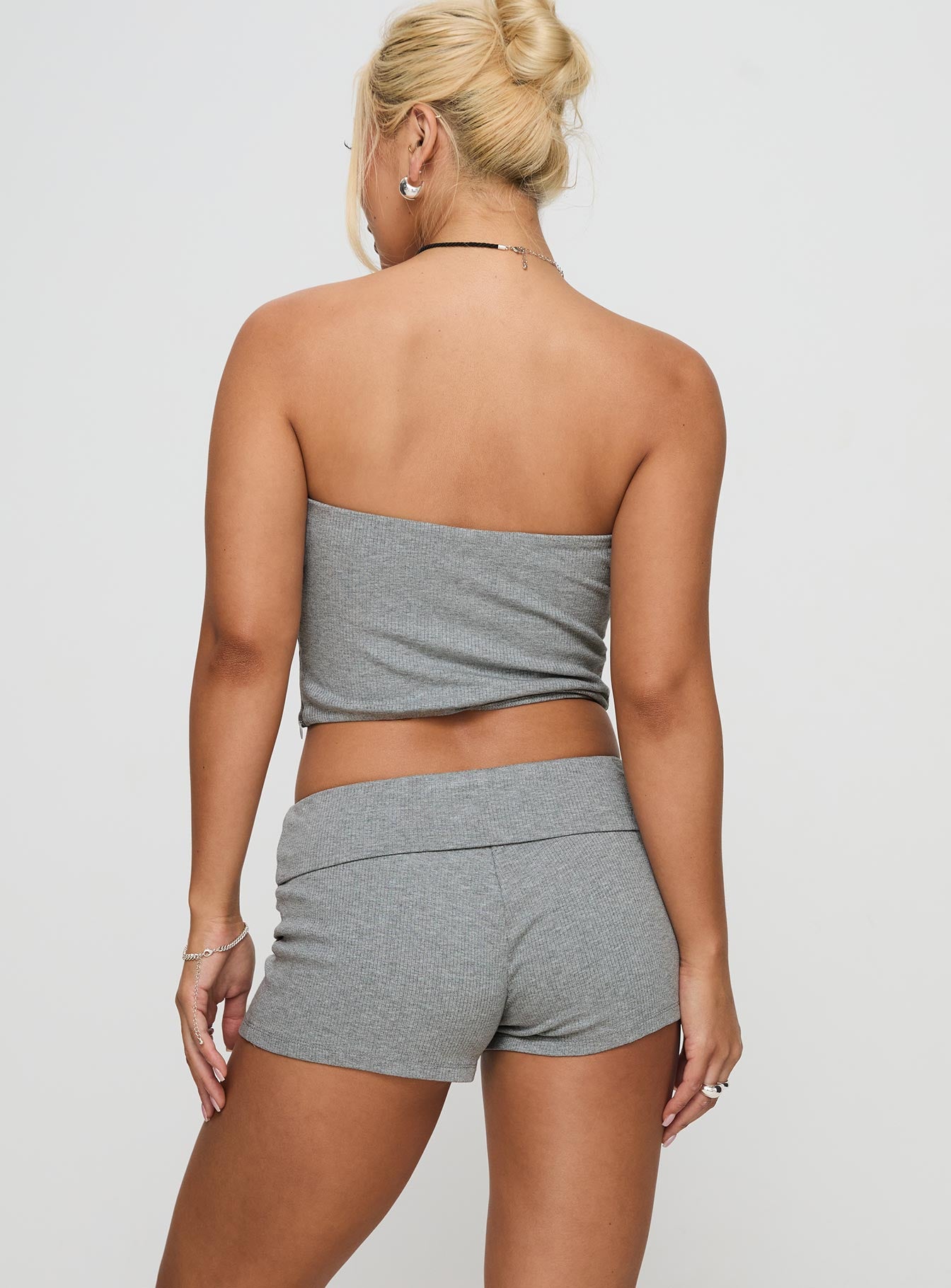 Rowena Strapless Set Grey - Image 5
