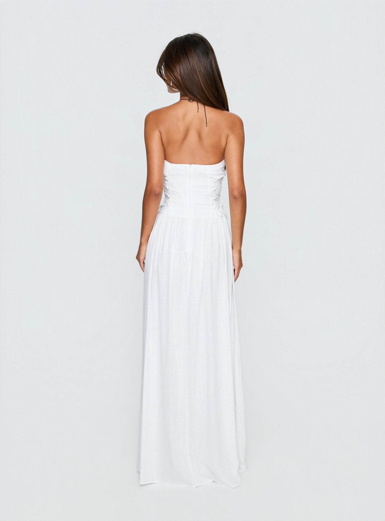So Far So Good Maxi Dress White - Image 5