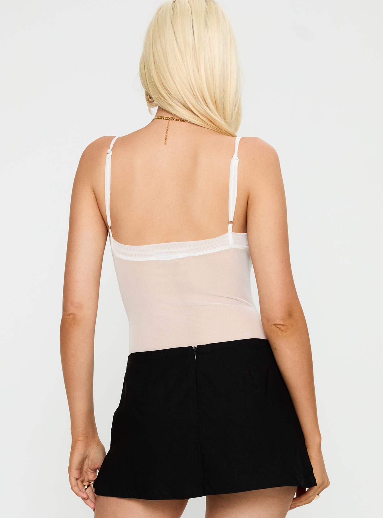 In The Club Bodysuit White - Image 5
