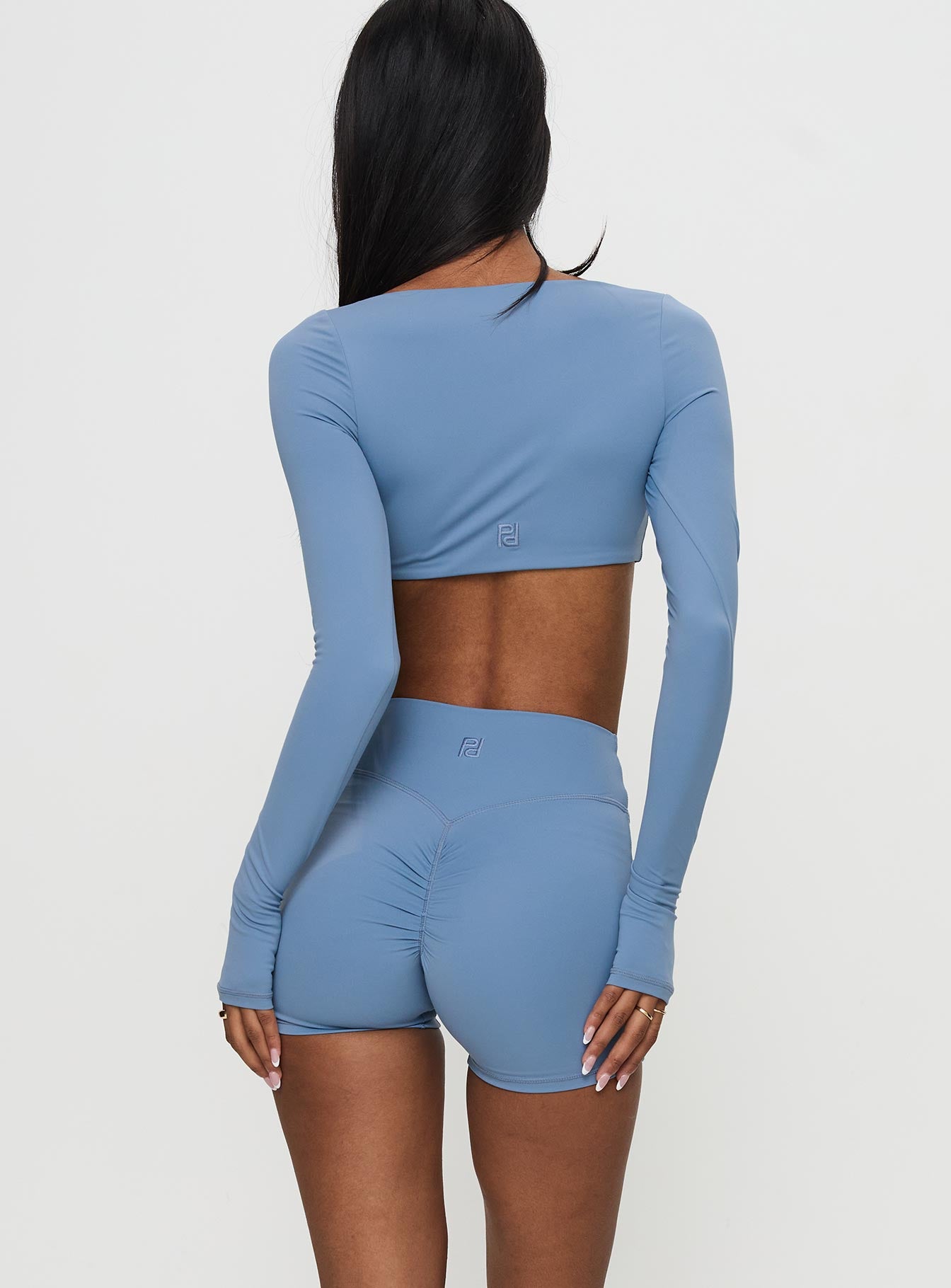 Touchdown Active Contour Short Blue - Image 5