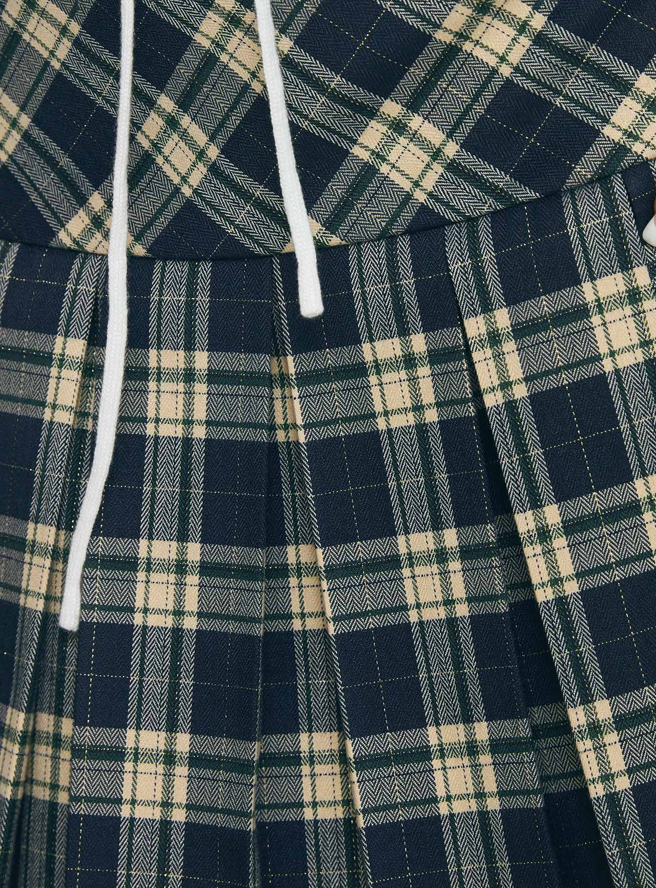 Winn-Dixie Pleated Mini Skirt Check - Image 6