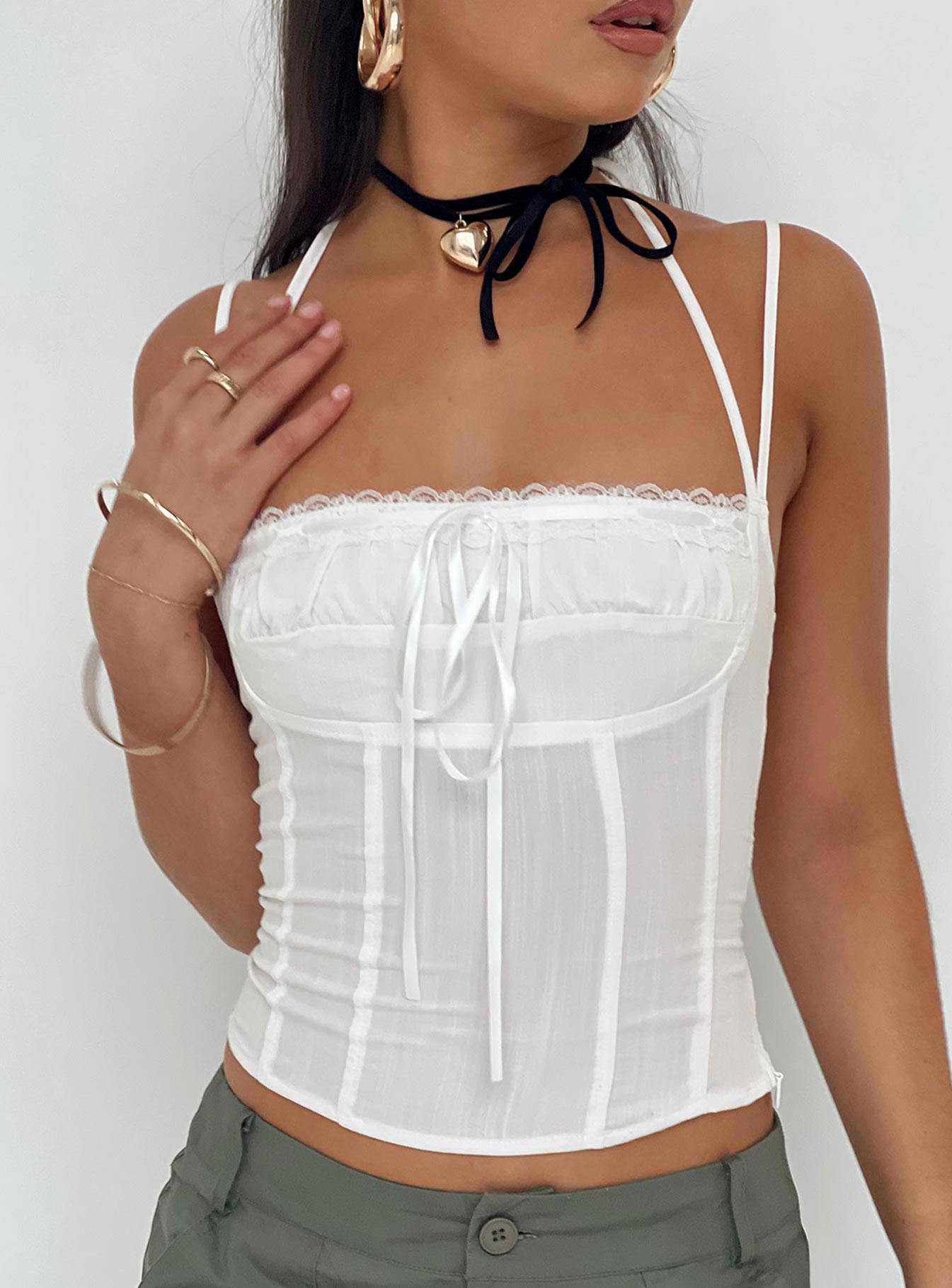 Trynia Top White - Image 7