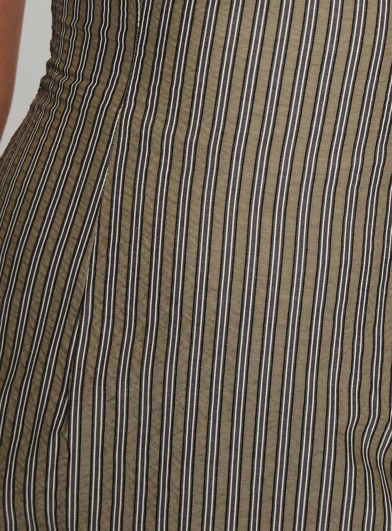Yumiko Romper Green Stripe Petite - Image 6