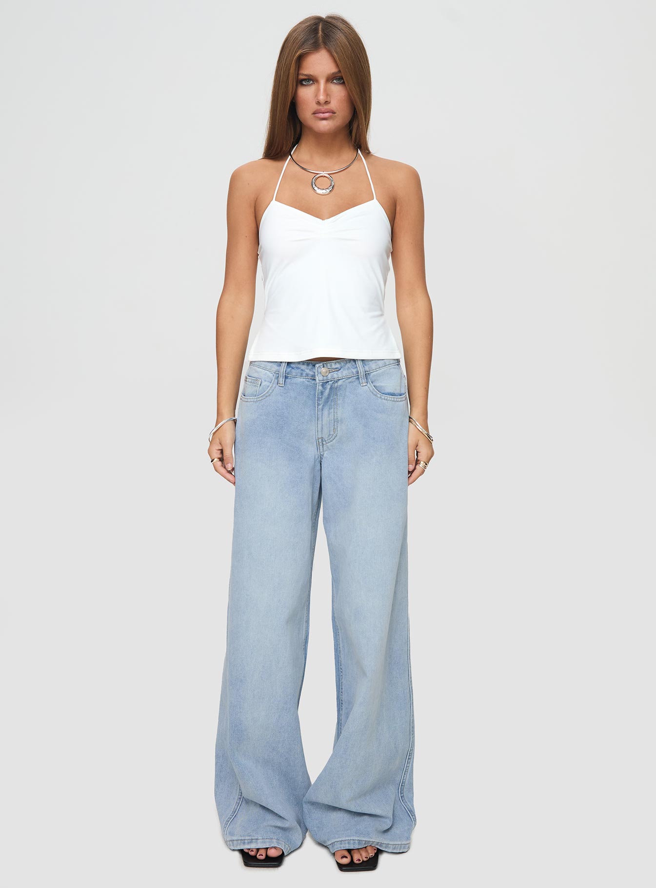 Rehna Halter Top White - Image 7