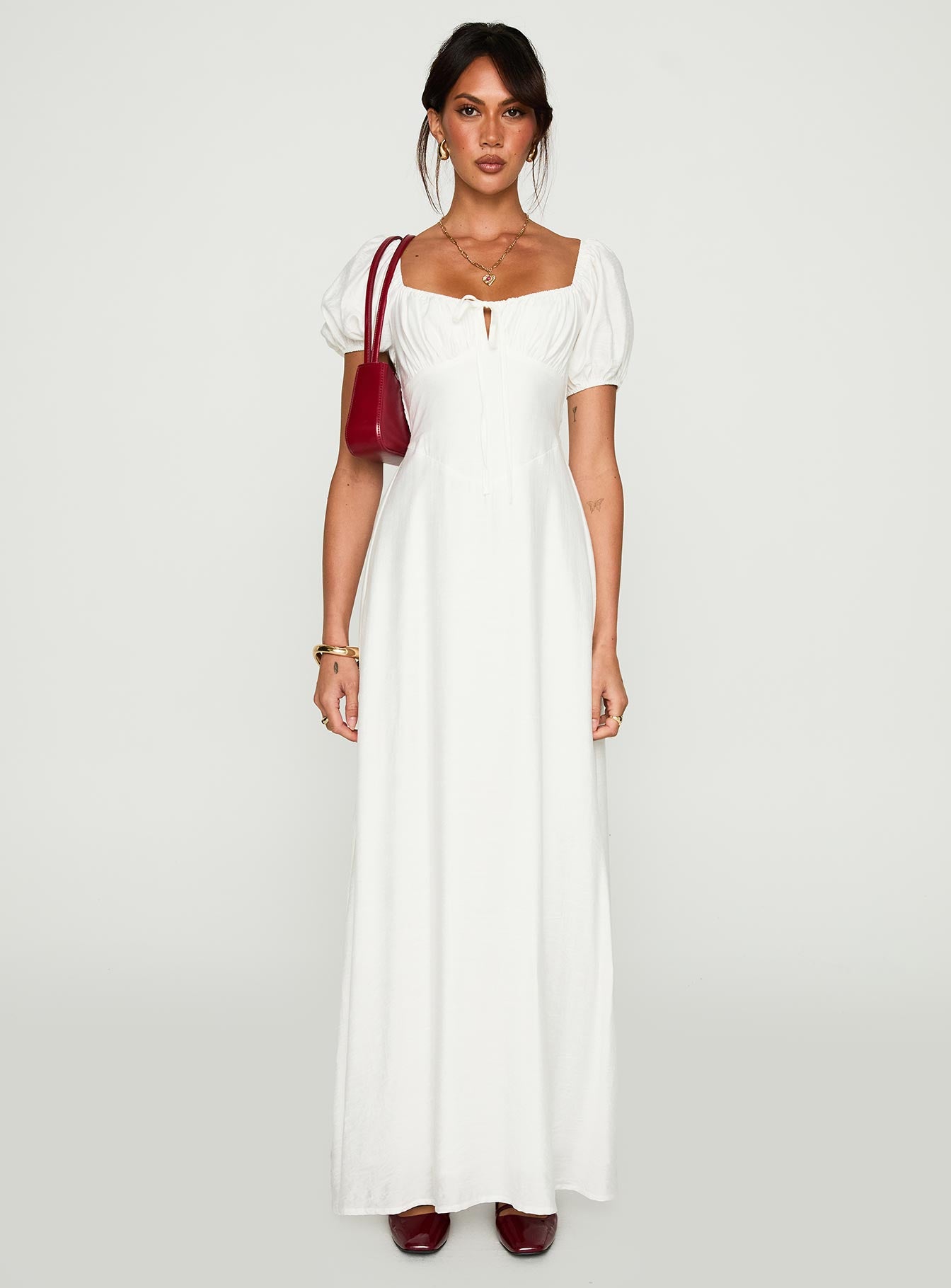 Summer Song Maxi Dress White - Image 7