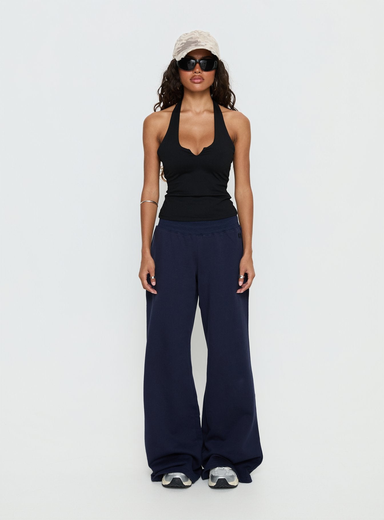 Summits Flared Track Pants Navy - Image 7