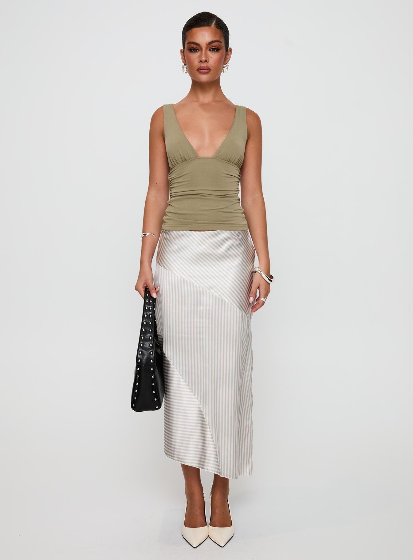 Sublime Ruched Top Green - Image 7