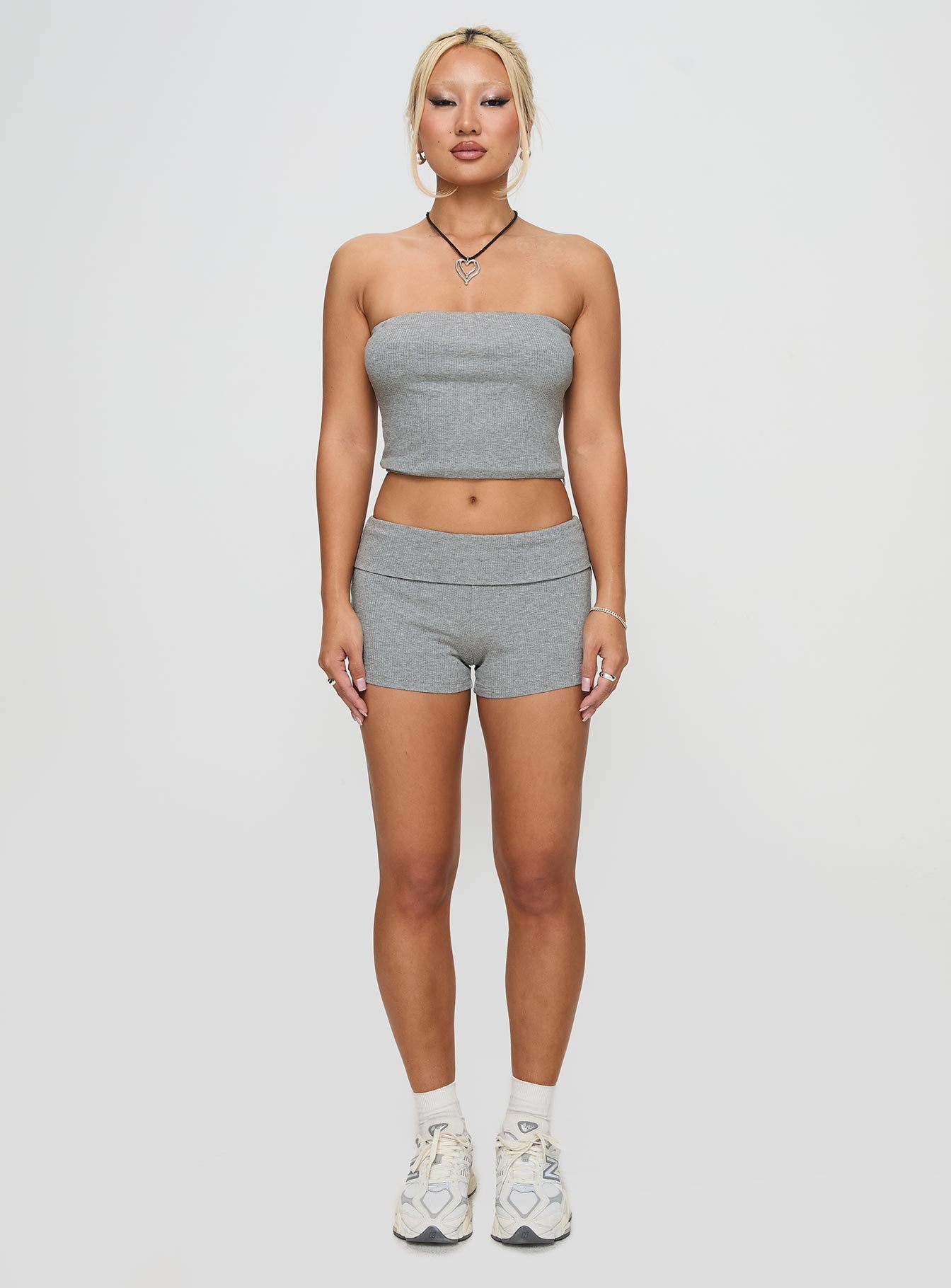 Rowena Strapless Set Grey - Image 7