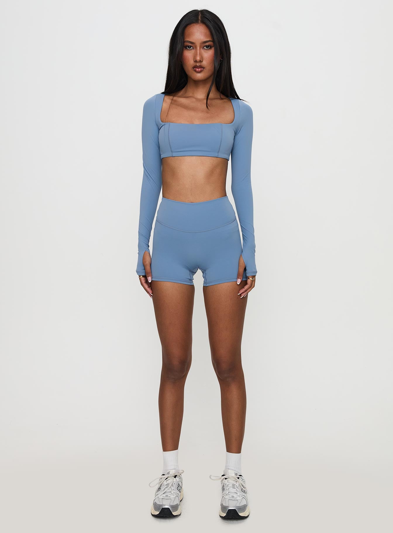 Touchdown Active Contour Short Blue - Image 7