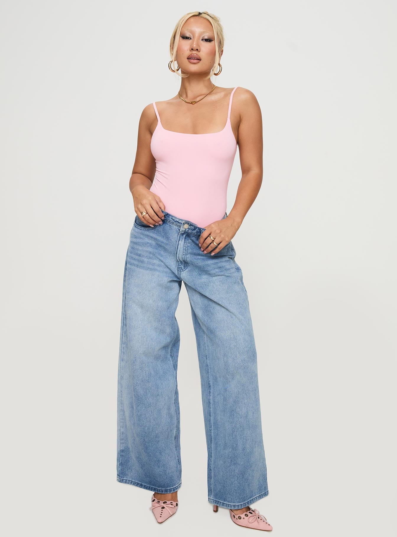 Alternative view of Sweet Life Bodysuit Pink