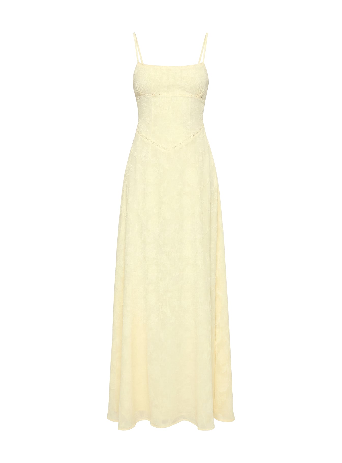 South Of France Maxi Dress Yellow - Image 17