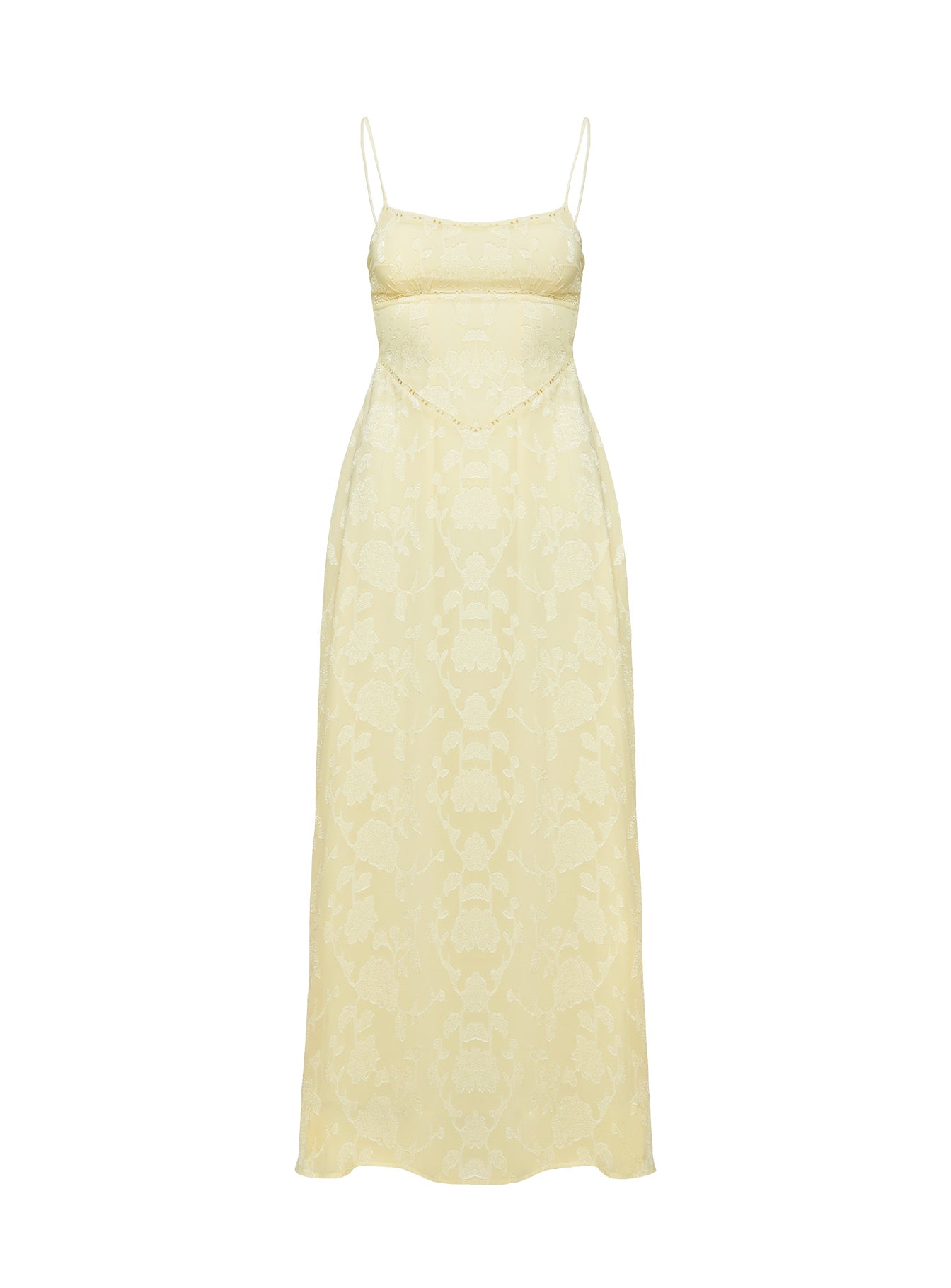 South Of France Maxi Dress Yellow - Image 15