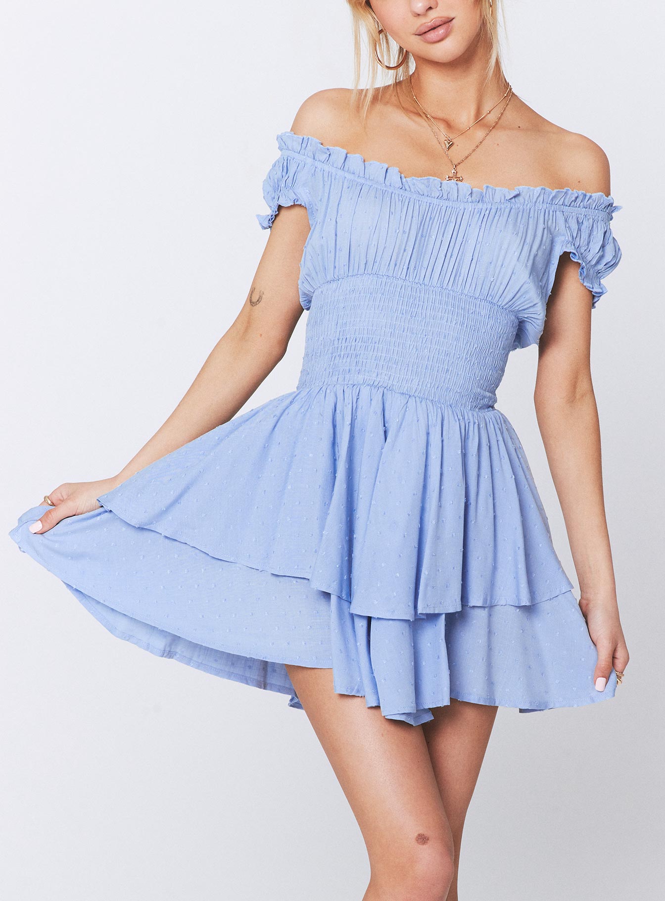 Alternative view of The Love Galore Romper Blue