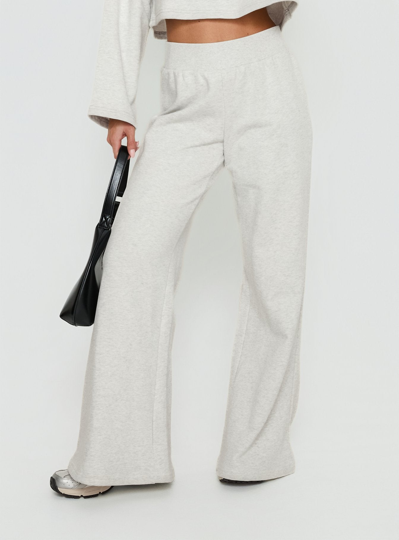Alternative view of Peaks Flared Track Pants Snow Marle