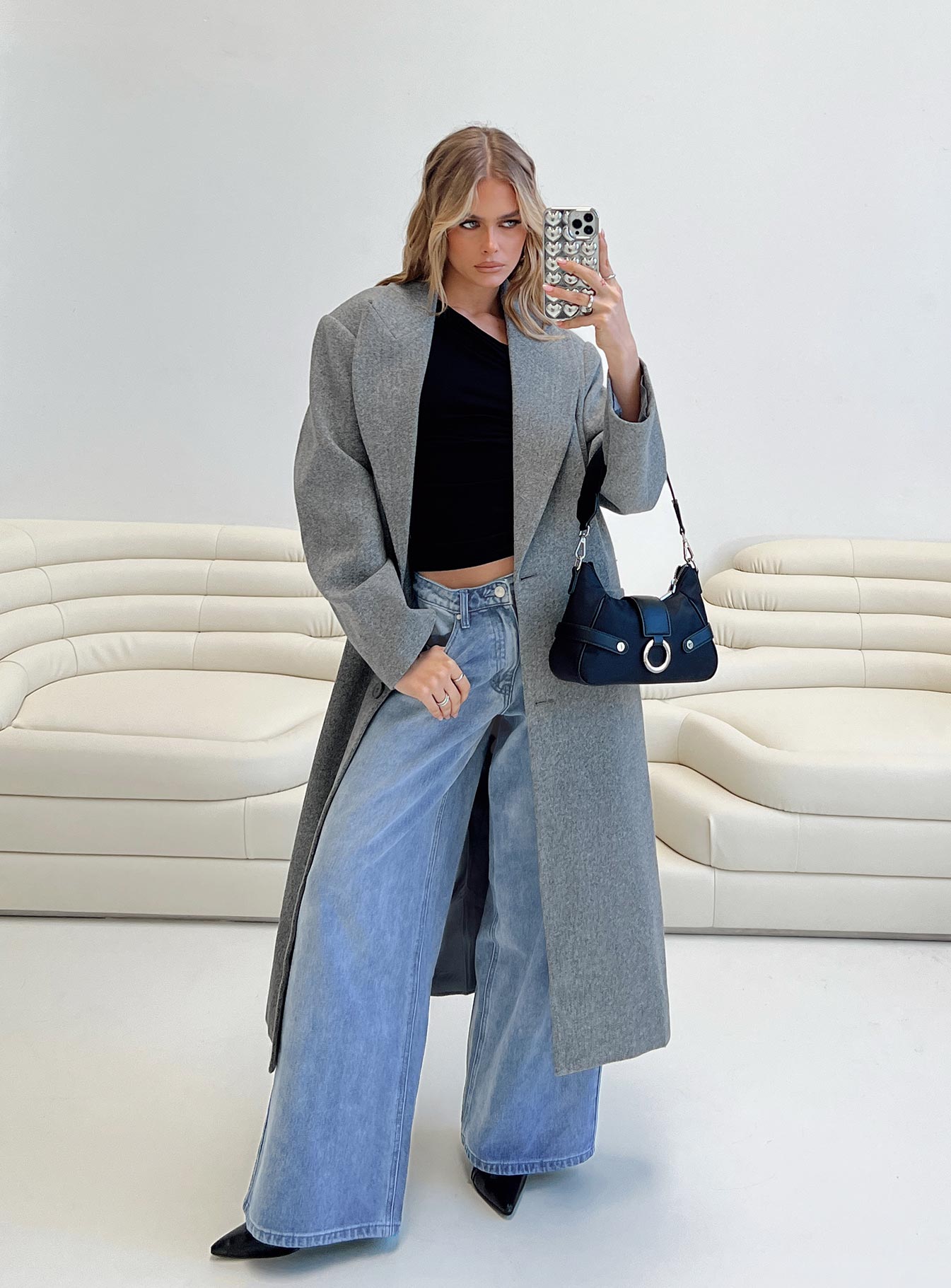 Alternative view of Olsen Coat Slate