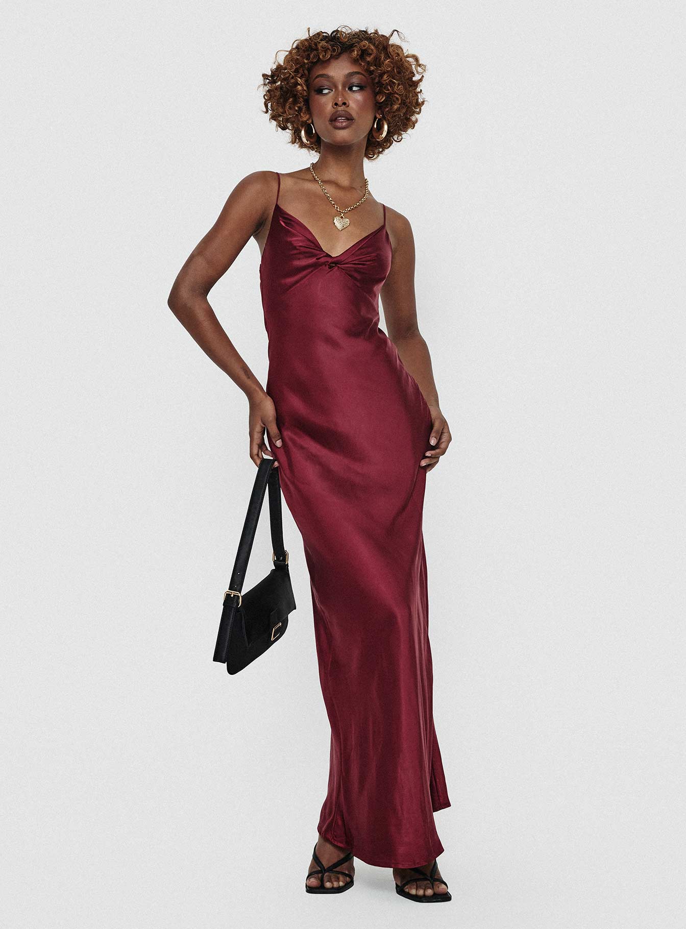 Alternative view of Marilyn Maxi Dress Wine