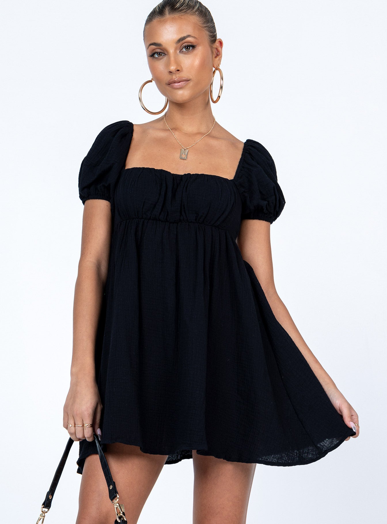 Alternative view of Let's Dance Mini Dress Black