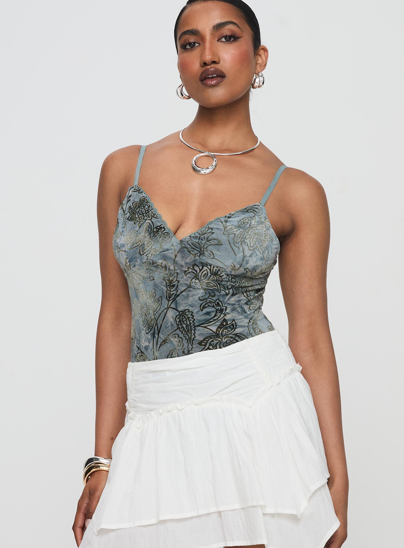 Alternative view of Love Again Bodysuit Blue