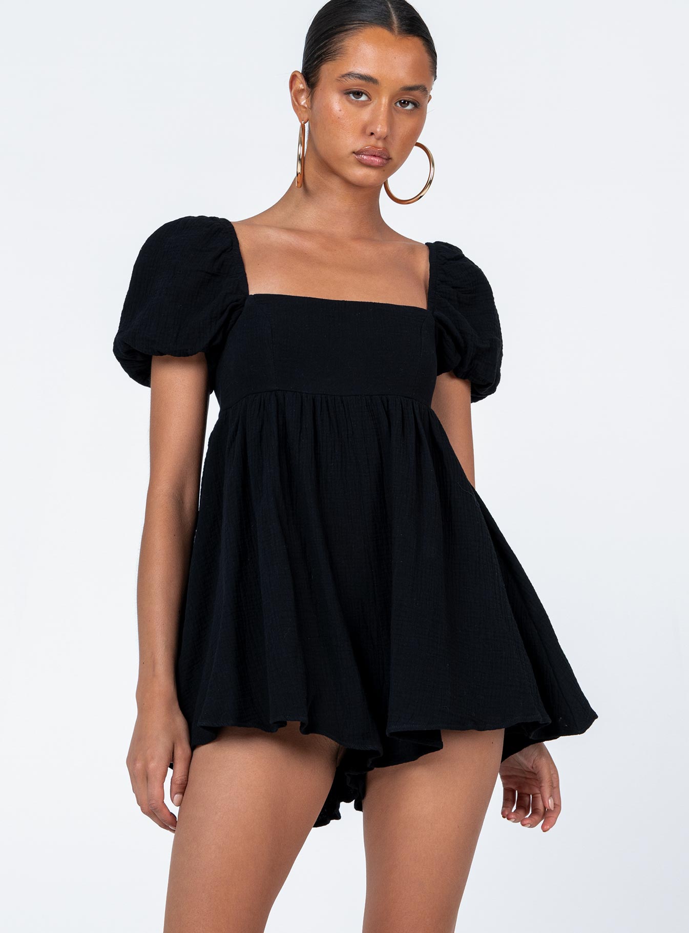 Alternative view of Lorna Romper Black