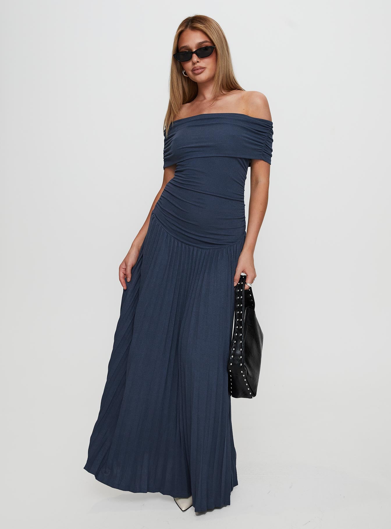 Alternative view of Field Of Dreams Maxi Dress Navy