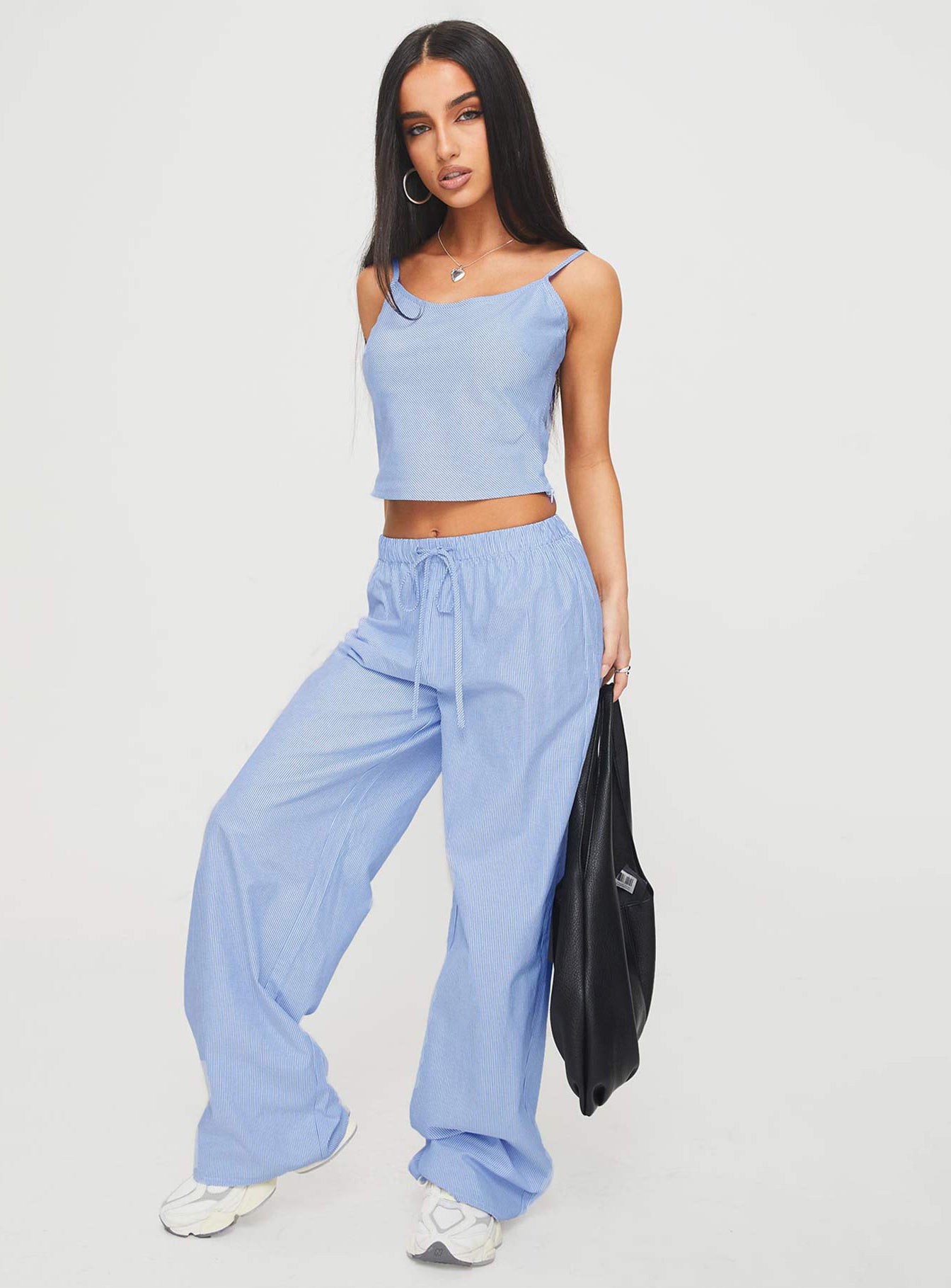 Alternative view of Paigey Set Blue / White