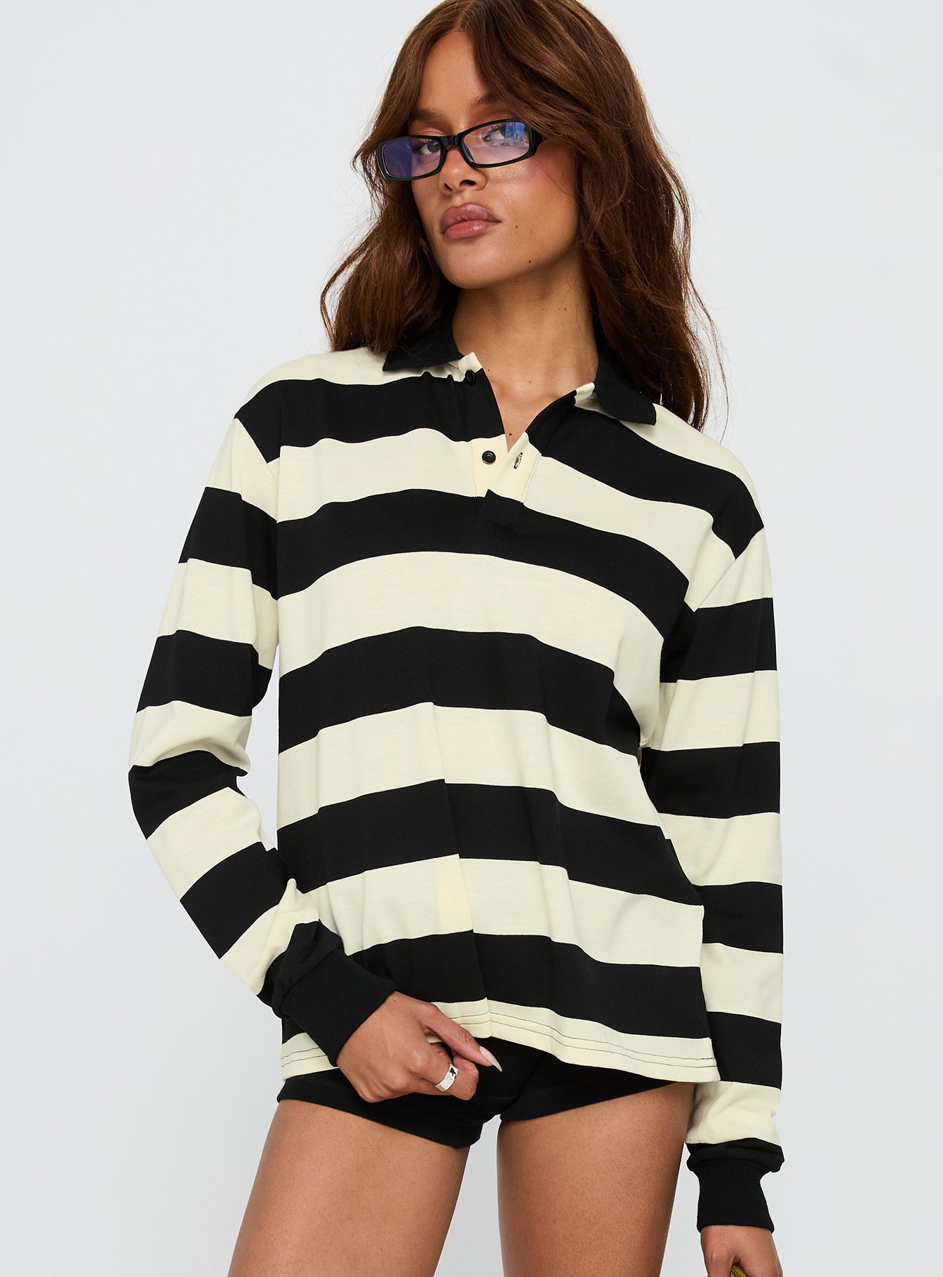 Alternative view of Nautica Jersey Ink Stripe