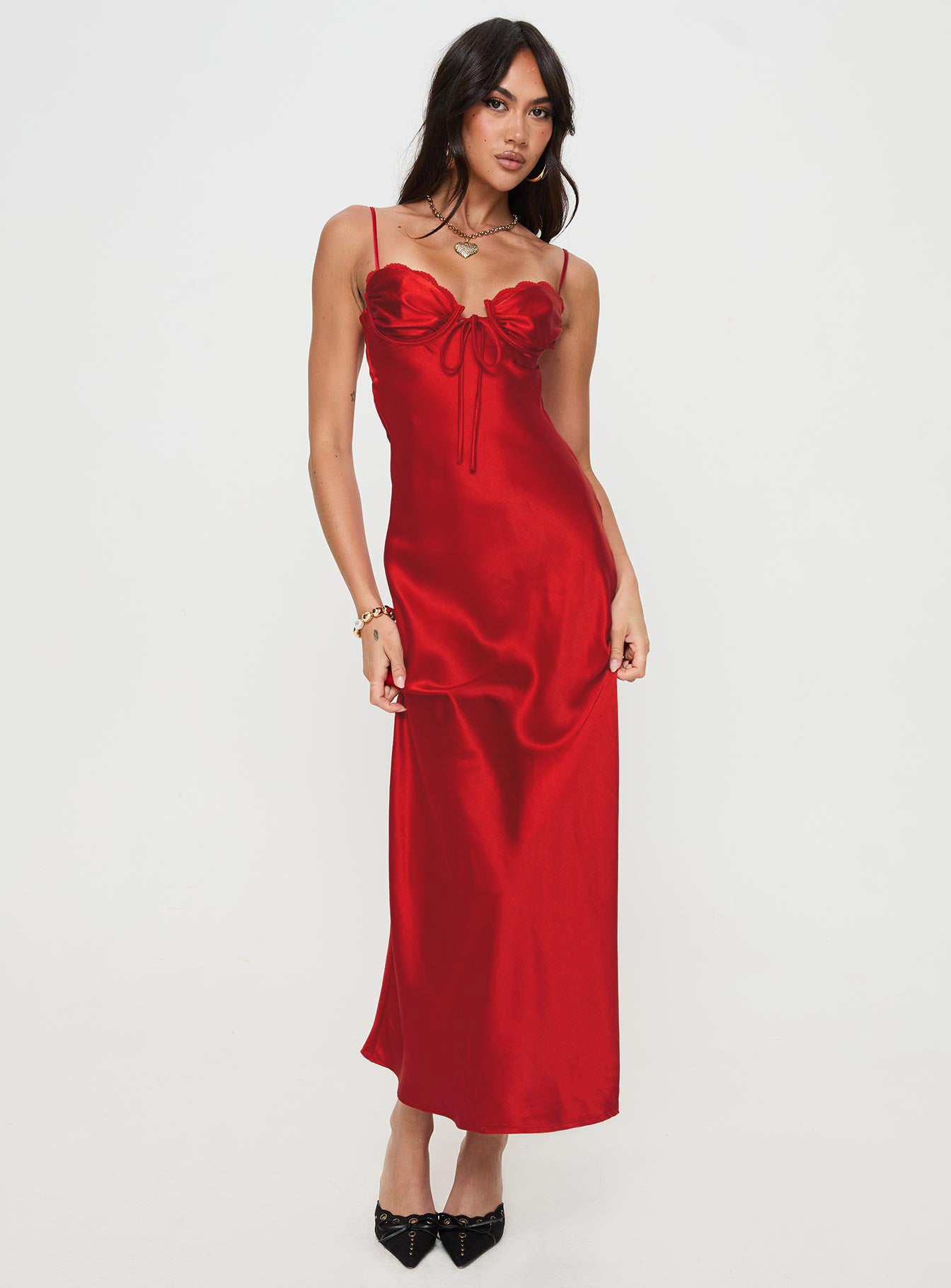 Alternative view of Monument Maxi Dress Red