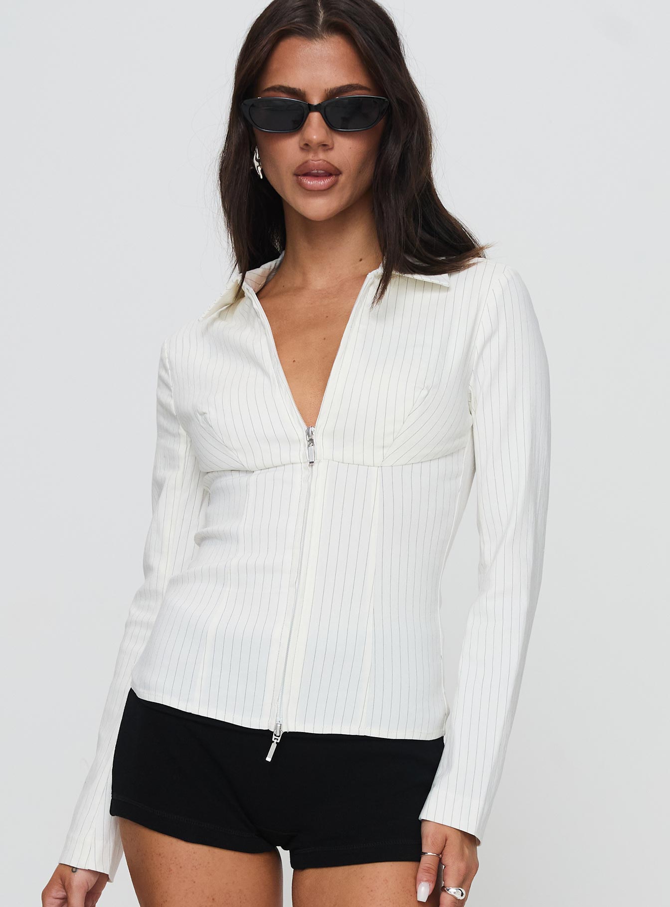Alternative view of Bellar Long Sleeve Top Ivory