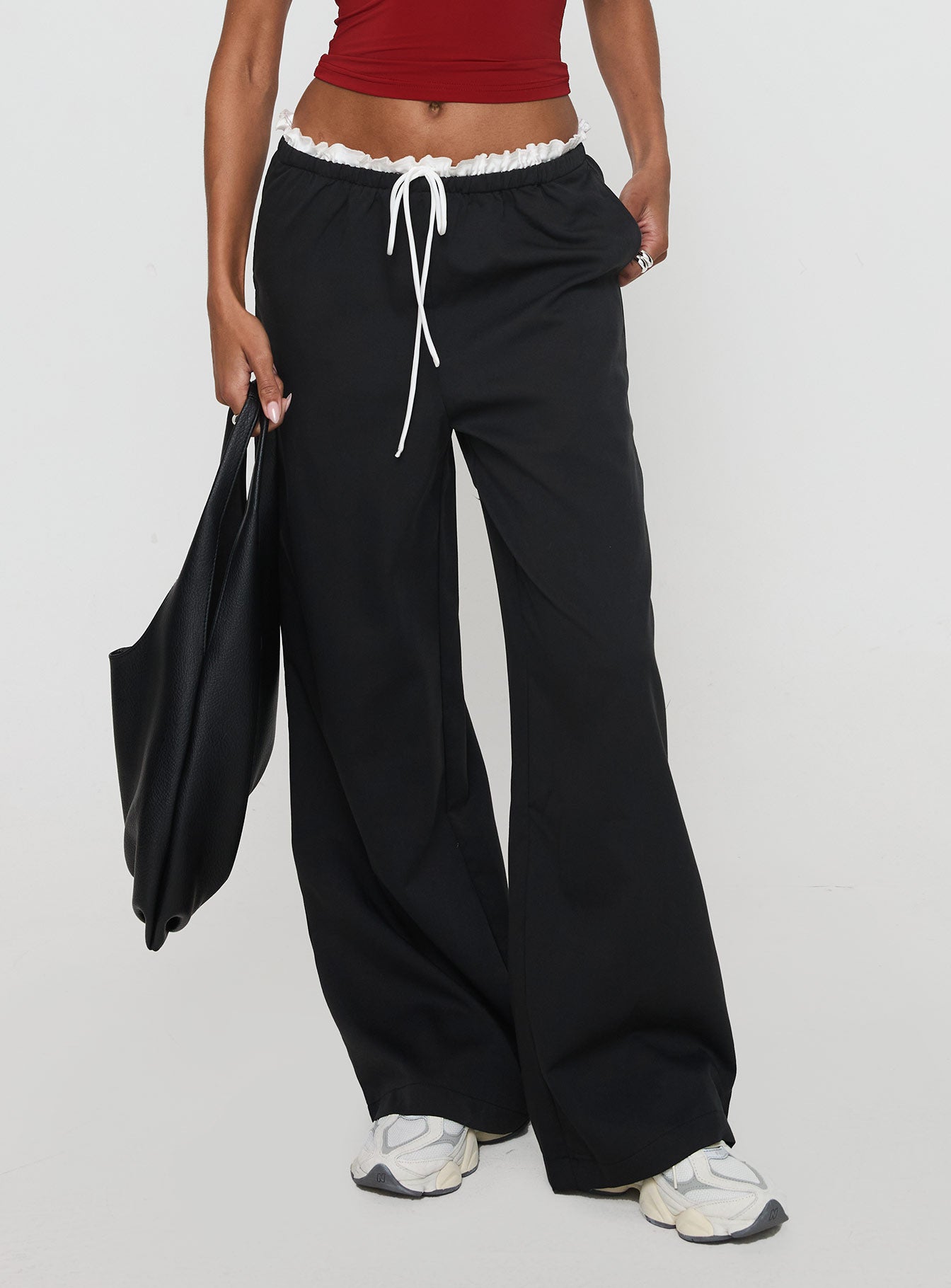 Alternative view of Pilly Pants Black