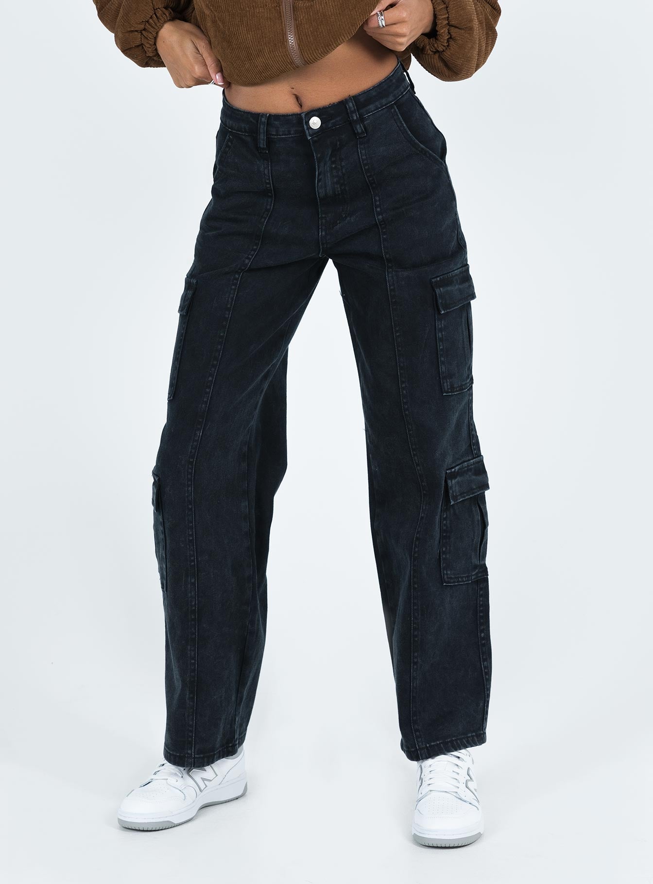 Alternative view of Nosita Cargo Jeans Black