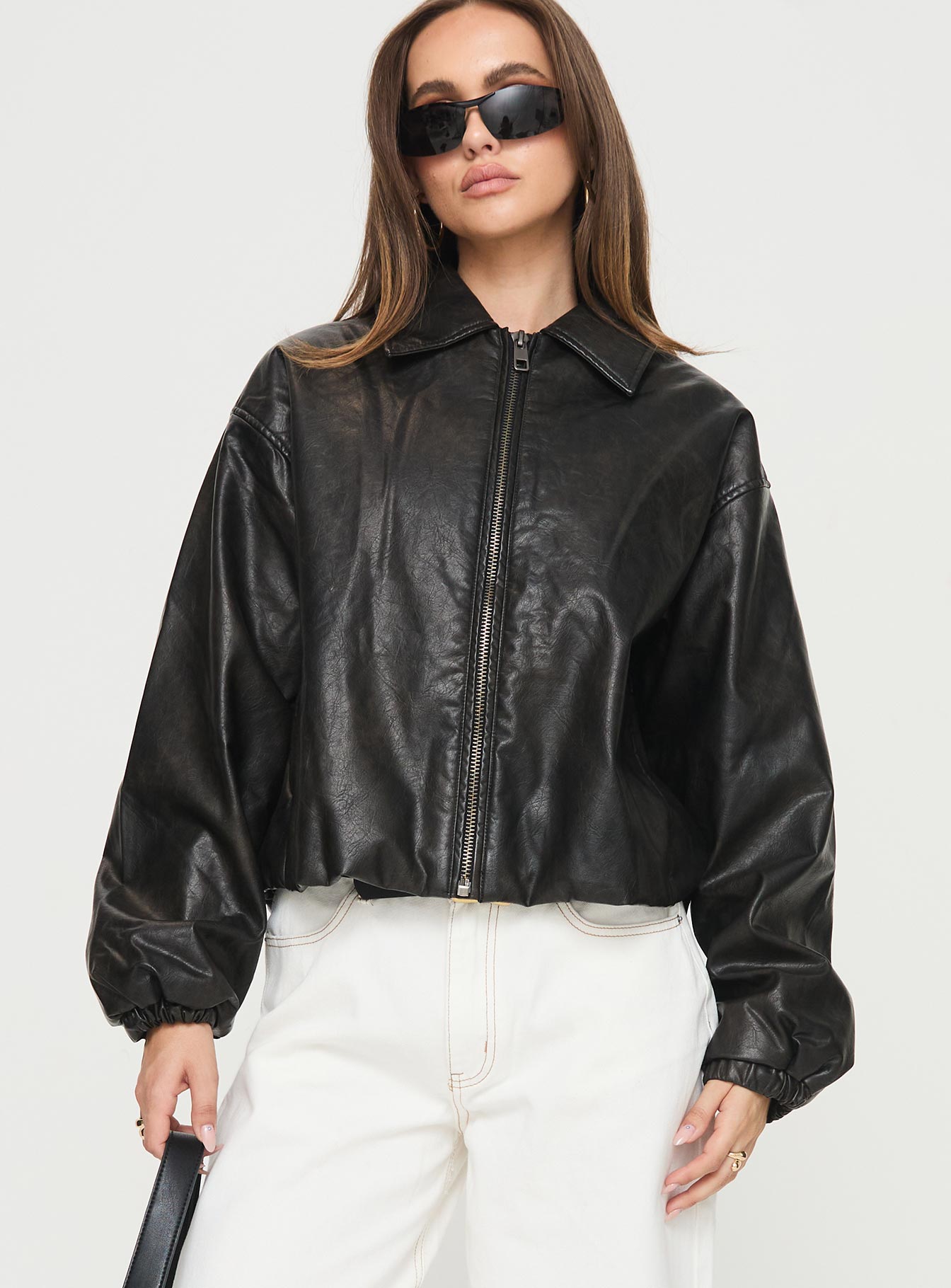 Alternative view of Nirvana Bomber Jacket Onyx