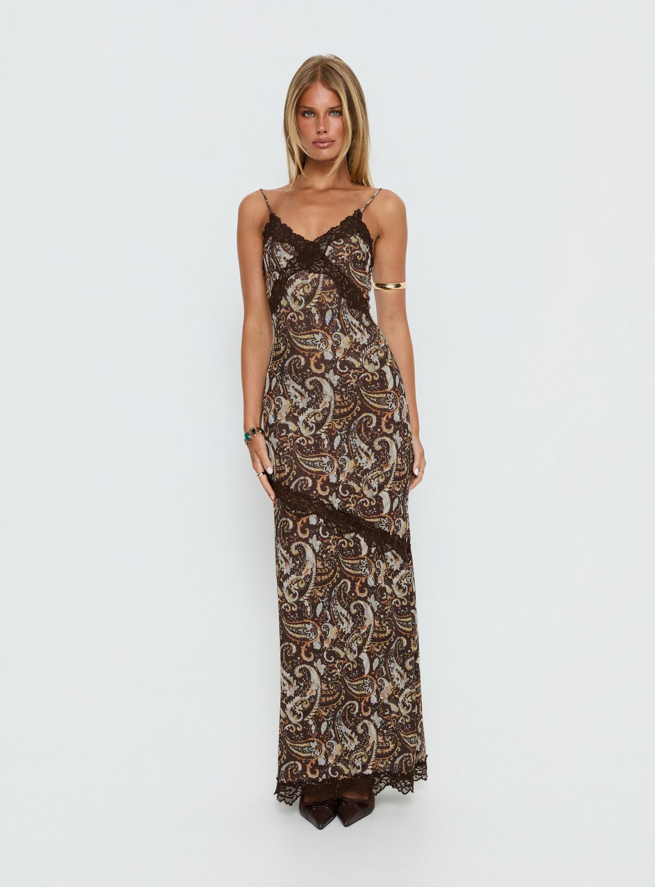 Alternative view of Musico Lace Maxi Dress Paisley