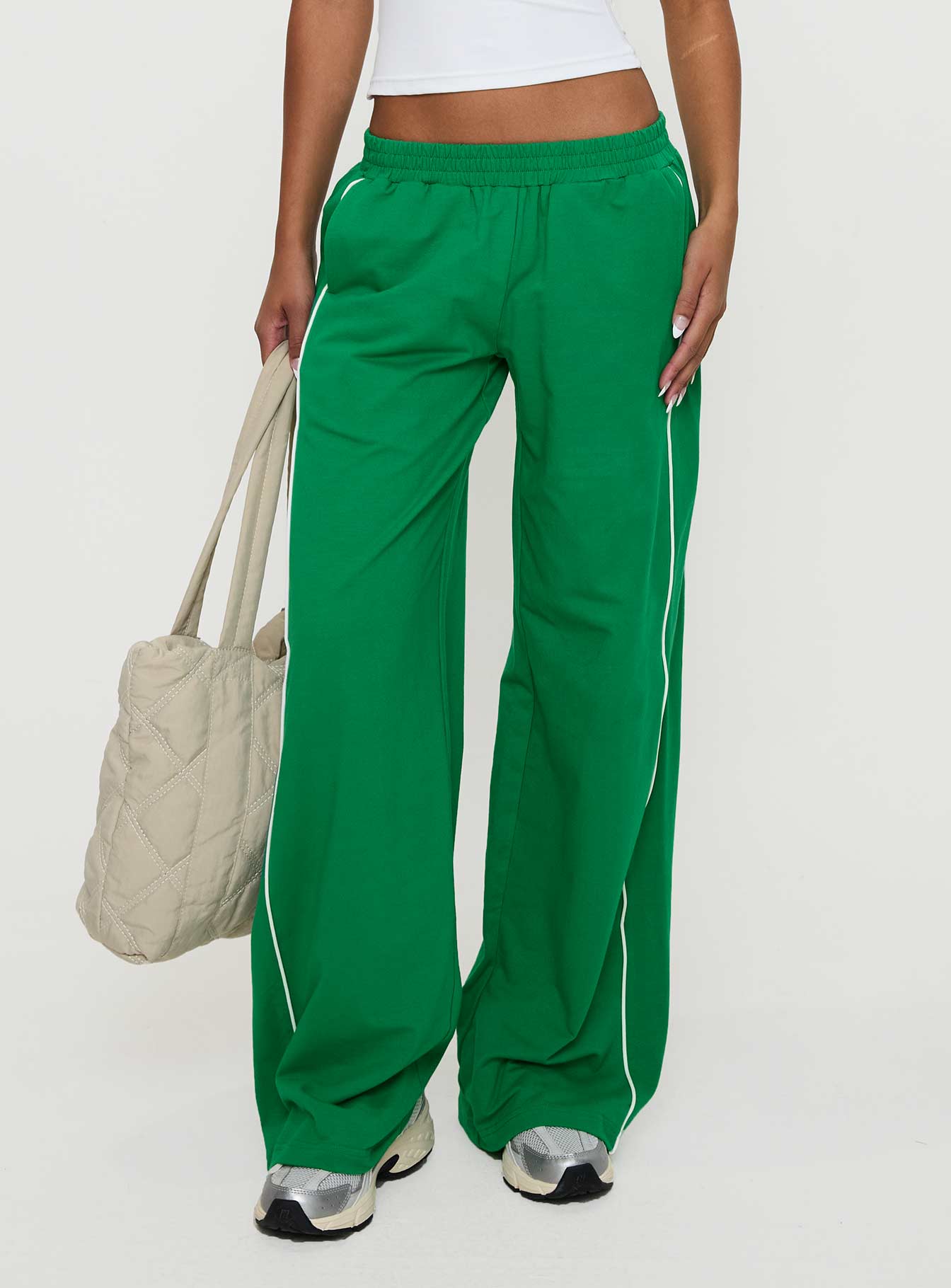 Alternative view of Field Day Track Pants Green