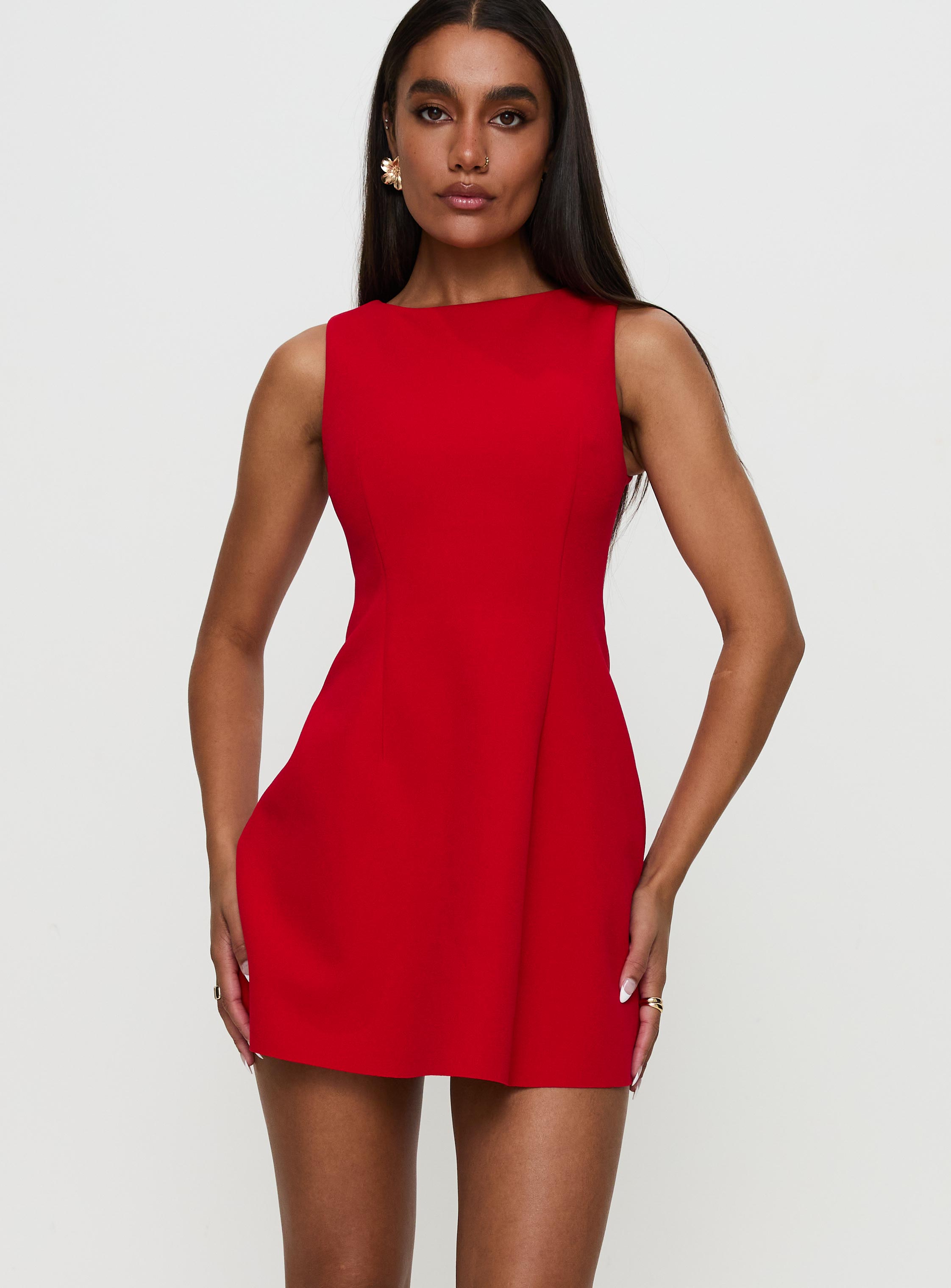 Alternative view of Anse Mini Dress Red