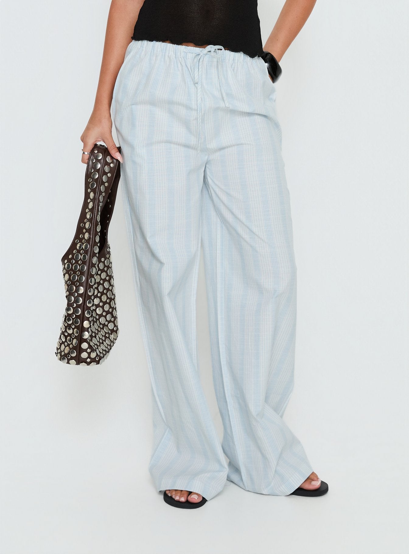 Alternative view of Parklea Pants Blue / White Stripe