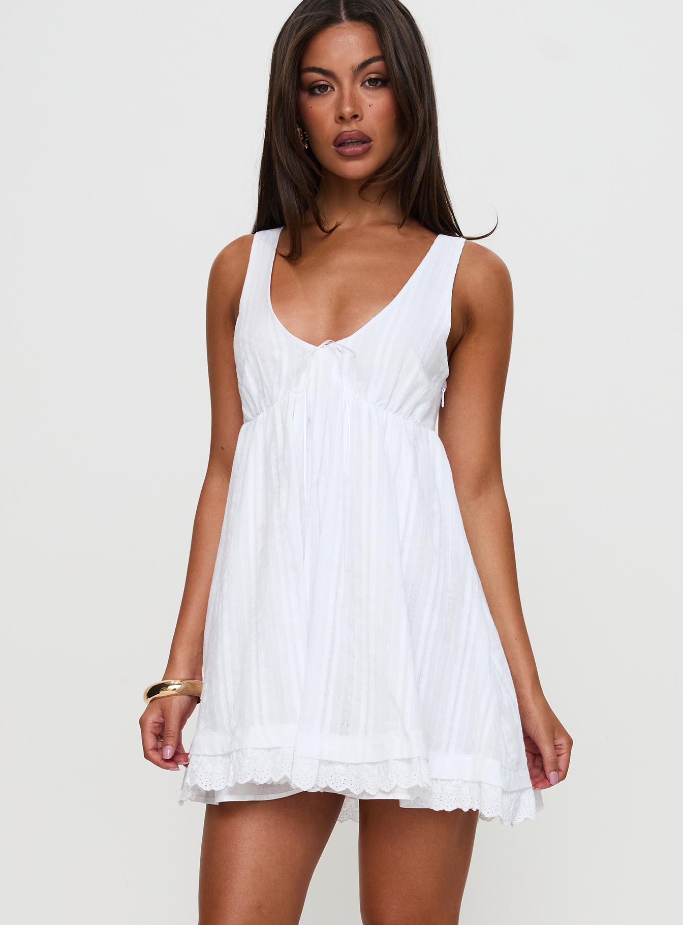 Alternative view of Nelty Mini Dress White