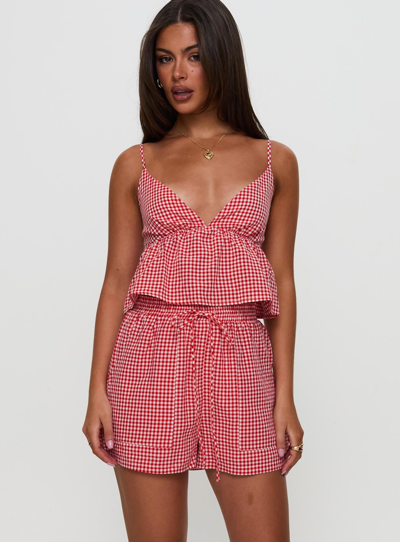 Lille Set Red Gingham - Image 5