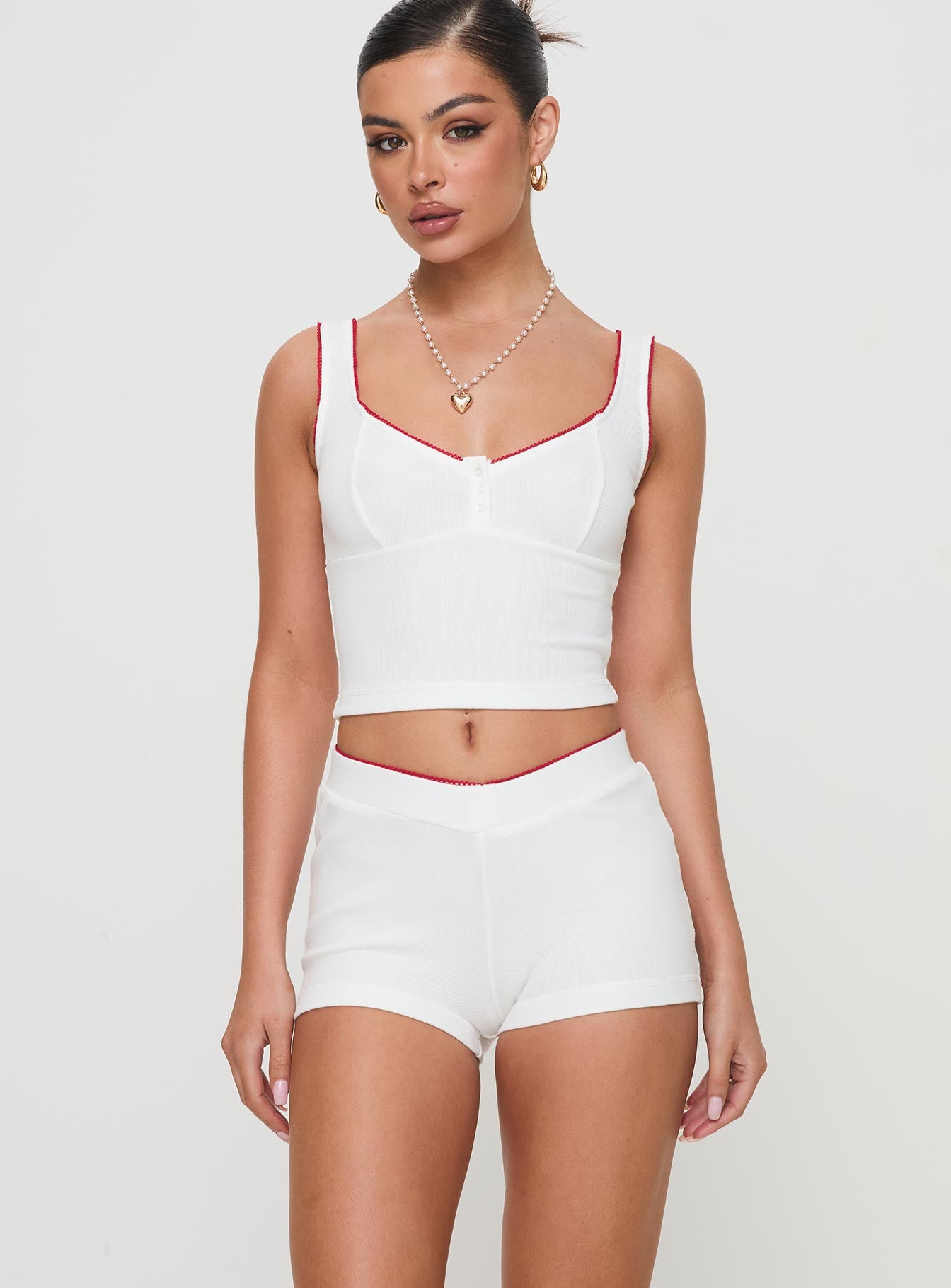 Alternative view of Motif Rib Sleep Set Ivory