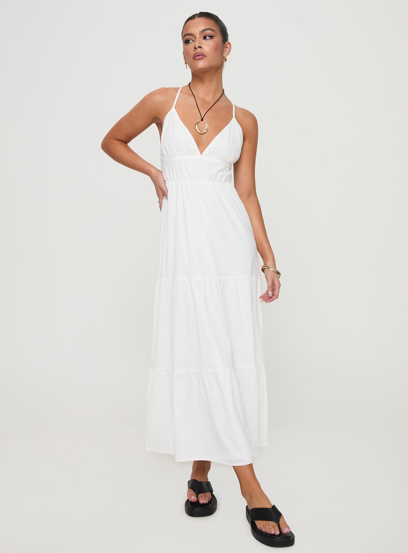 Alternative view of Mckew Maxi Dress White