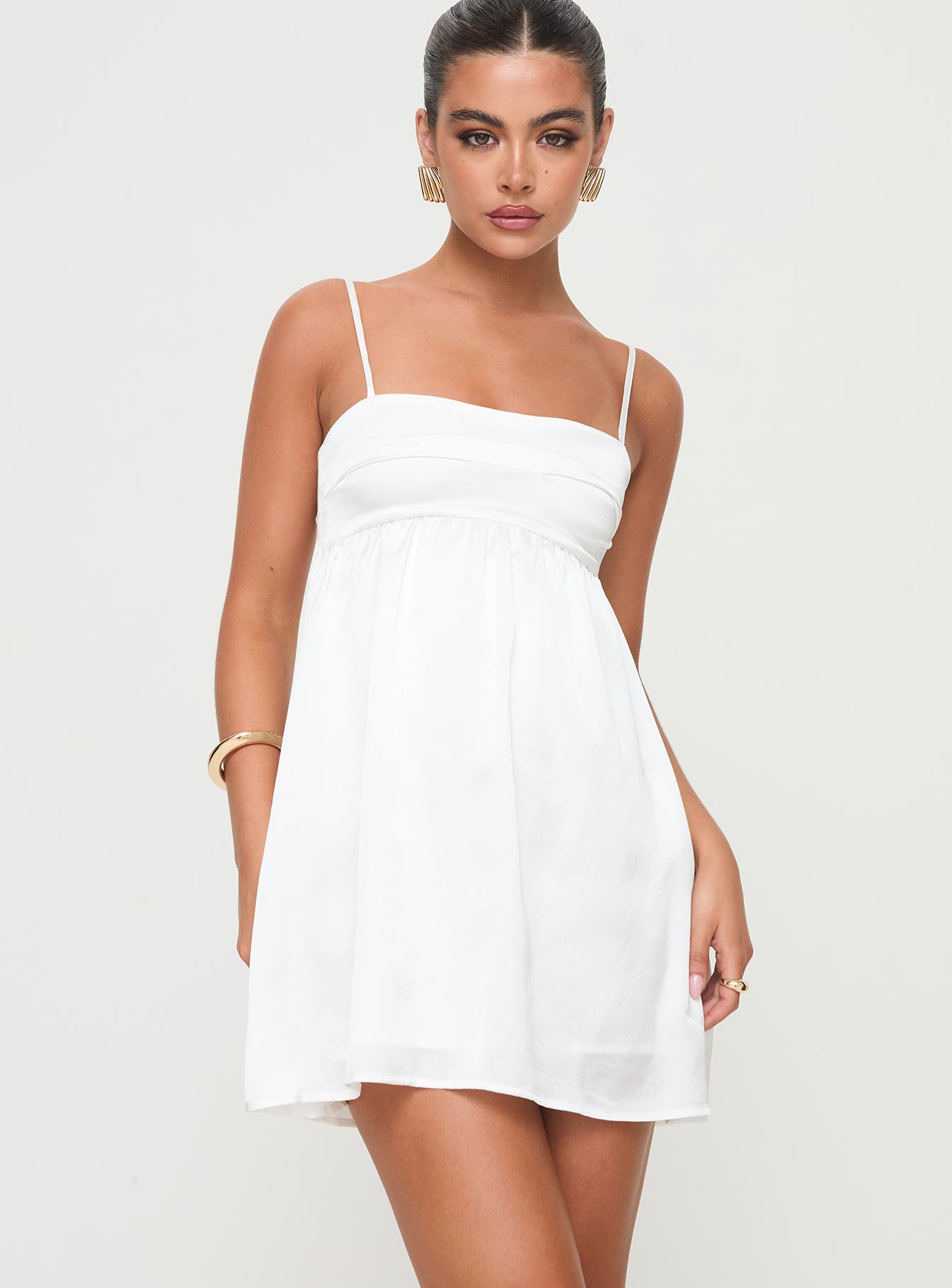 Alternative view of Ortega Mini Dress White