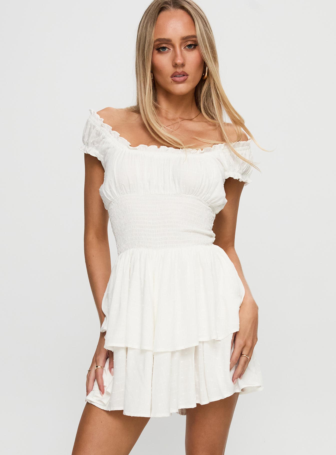 Alternative view of The Love Galore Romper White