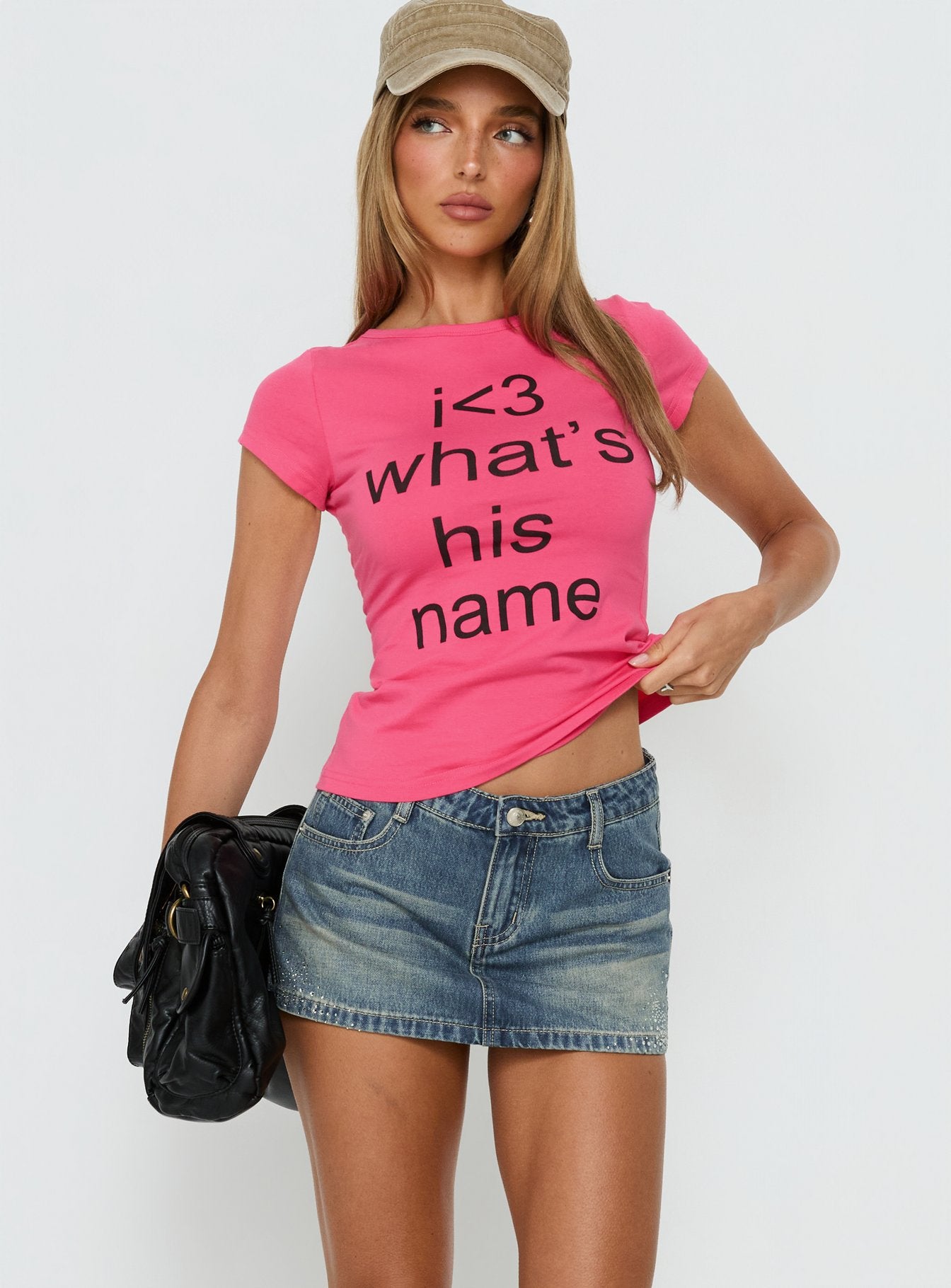 Alternative view of Beck And Call Small Diamante Skort Blue
