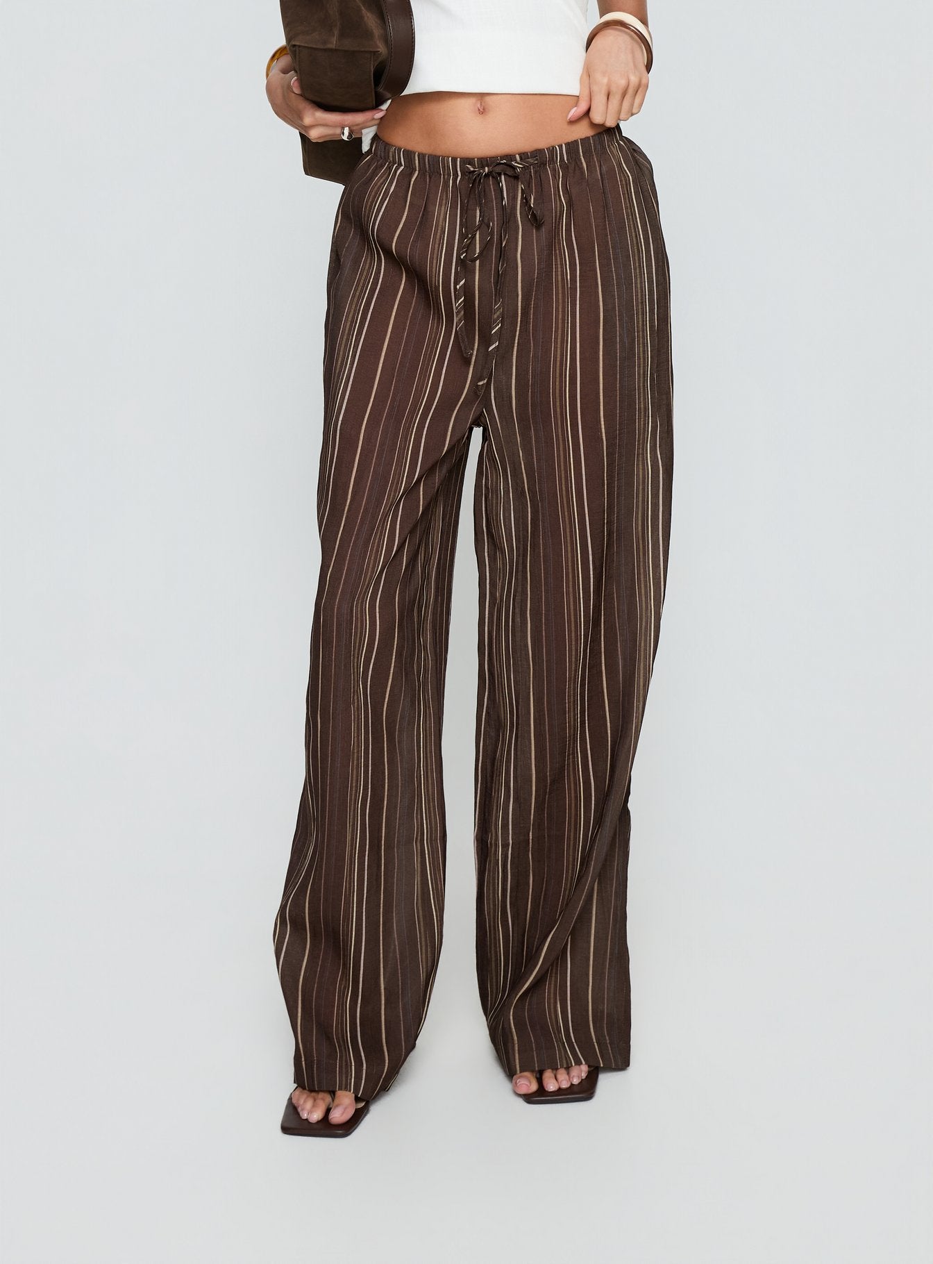 Alternative view of Parklea Pants Brown Multi