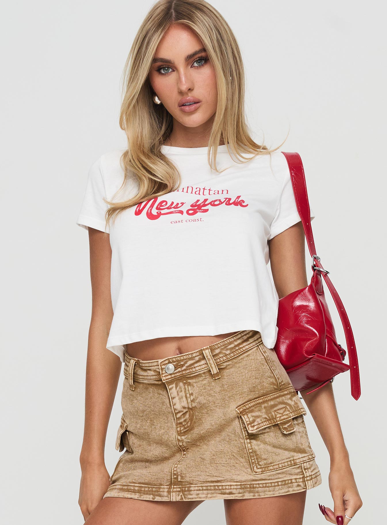 Alternative view of East Coast Nyc Tee White