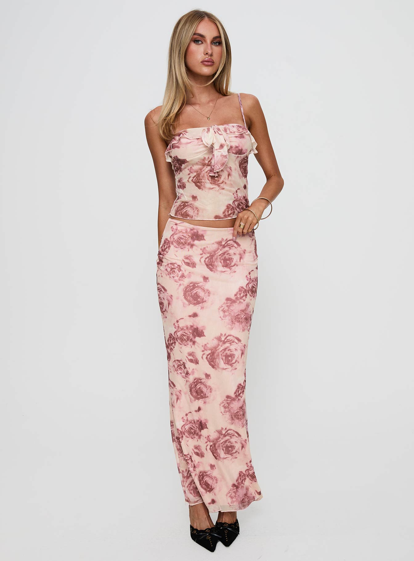 Alternative view of Manifest It Set Pink Floral