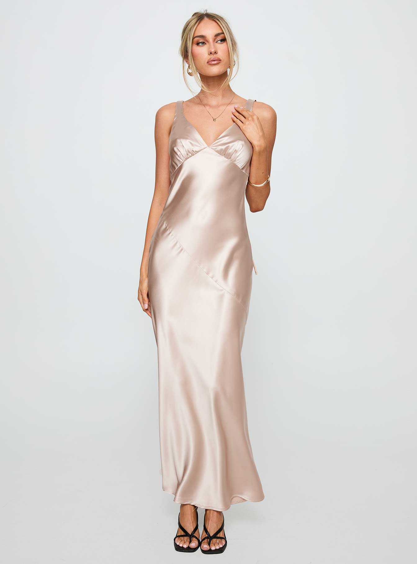 Alternative view of Northern Star Maxi Dress Champagne
