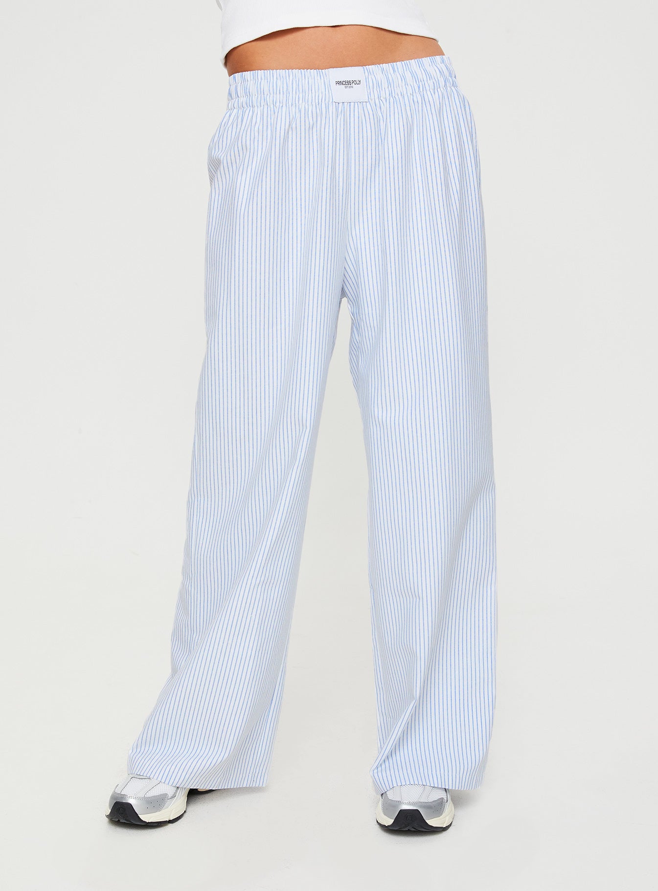 Alternative view of Beach House Pants Blue Stripe