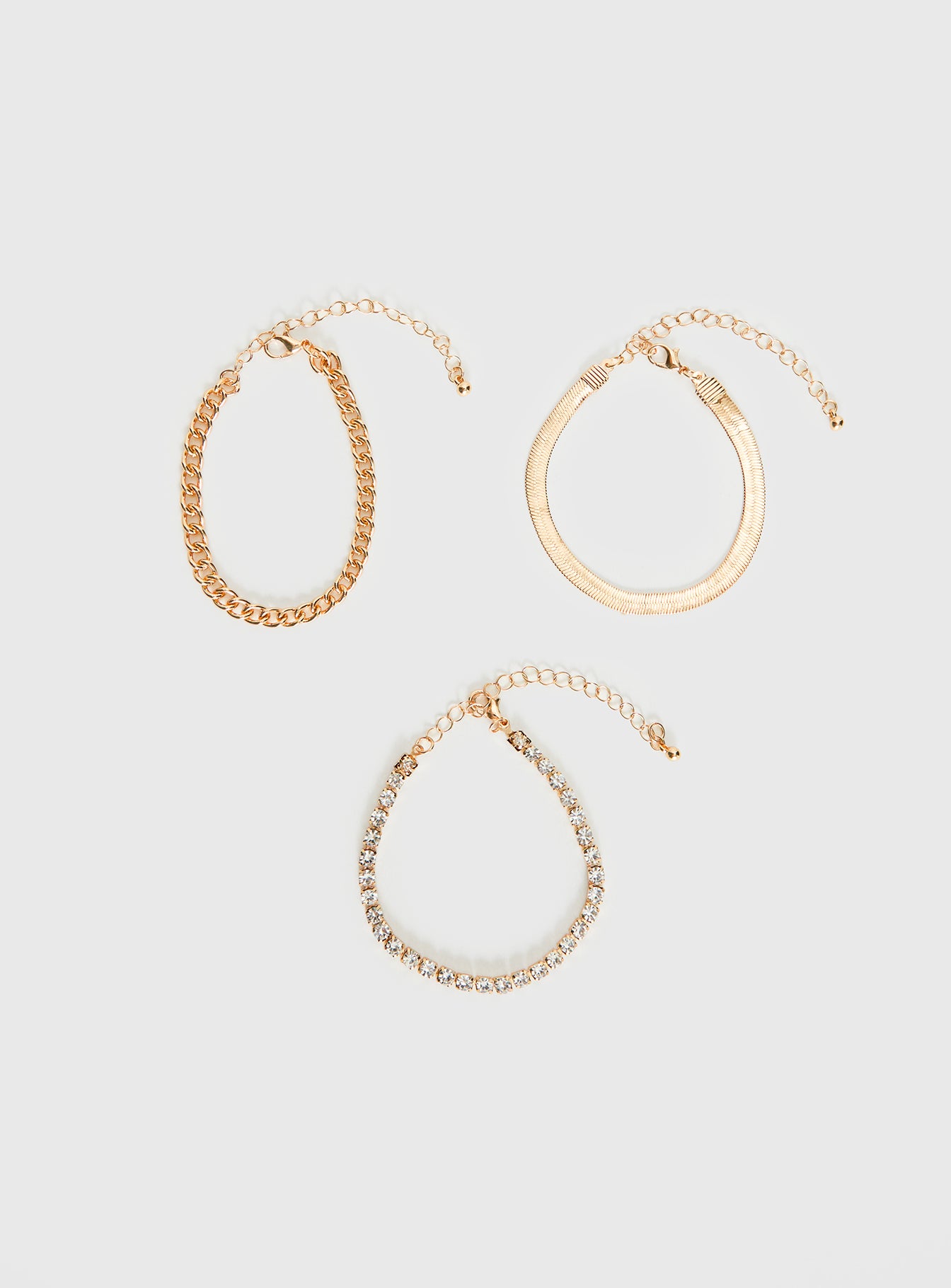 Alternative view of Harloe Bracelet Pack Gold